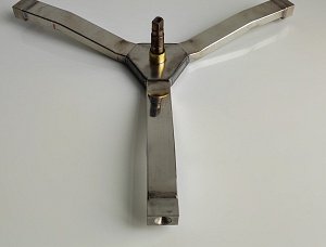 Хрестовина барабана Indesit C00109633 (нержавійка)