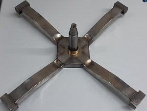 Хрестовина барабана Zanussi 4055113486 (нержавійка)